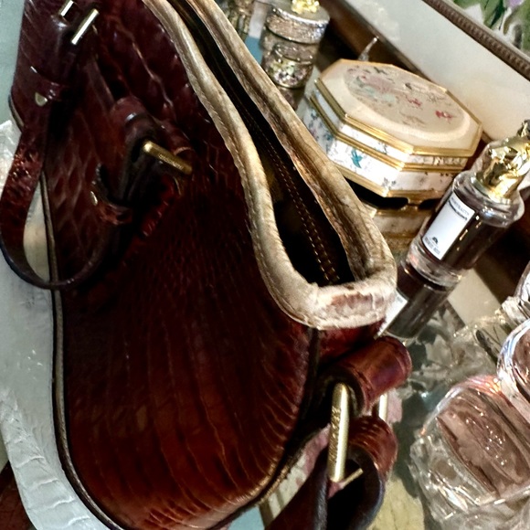 Brahmin medium Asher should bag Pecan/white - Picture 9 of 12